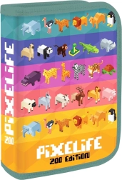 Πολυεπίπεδη κασετίνα pixel zoo