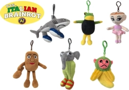 Λούτρινο μπρελόκ Brainrot 10 cm