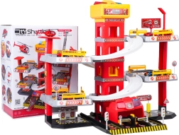 Πολυεπίπεδο πυροσβεστικό πάρκινγκ με ασανσέρ και αξεσουάρ