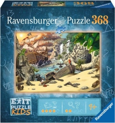 Ravensburger EXIT Puzzle Kids – Πειρατική περιπέτεια 368 κομμάτια