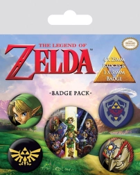 Σετ κονκάρδων The Legend of Zelda (5 τεμ.)