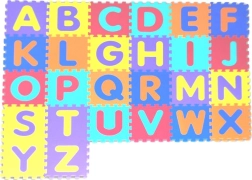 Αφρώδες παζλ Alltoys – γράμματα 30 × 30 cm