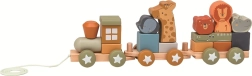 Ξύλινο τρενάκι με ζωάκια 2Kids Toys