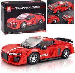 Τεχνικό σετ κατασκευής – κόκκινο σπορ κουπέ, 373 κομμάτια