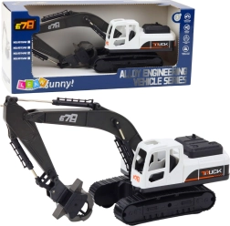 Ερπυστριοφόρος Εκσκαφέας με Περιστρεφόμενη Δαγκάνα και Περιστροφή 360°