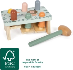 Ξύλινος πάγκος σφυροκοπήματος safari small foot