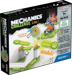Μαγνητικό κατασκευαστικό σετ GEOMAG Mechanics Challenge 96 τεμαχίων