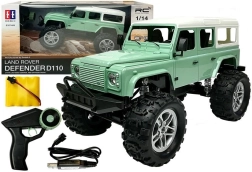 RC αυτοκίνητο εκτός δρόμου LAND ROVER DEFENDER D110 1:14 πράσινο 2.4G