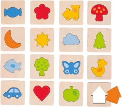 Αισθητηριακό παιχνίδι Αναγνώριση σχημάτων σε πλαίσιο