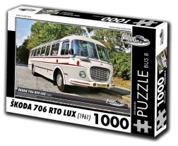 Παζλ Retro-auta Škoda 706 RTO LUX – λεωφορείο 1961, 1000 κομμάτια