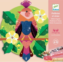 Djeco Paradisio – δημιουργικό σετ με γκλίτερ και πετραδάκια