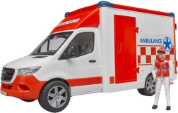 Ασθενοφόρο Mercedes-Benz Sprinter Bruder με διασώστη, φώτα και ήχο