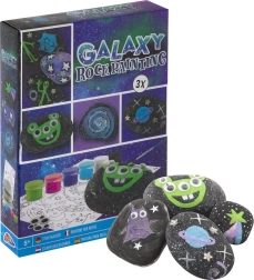 Grafix Ζωγραφική σε Πέτρες Galaxy