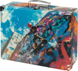 Baagl αναδιπλούμενη σχολική βαλιτσάκι Skatepark