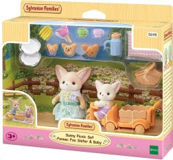 Sylvanian Families αλεπούδες σε πικνίκ