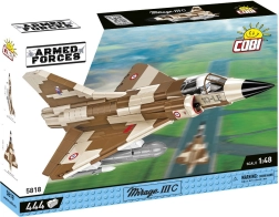 Σετ κατασκευής COBI Armed Forces – Mirage IIIC 1:48, 444 τεμάχια