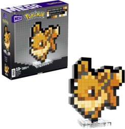 Mega pokemon pixel eevee – σετ κατασκευής διακοσμητικής φιγούρας