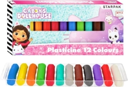 Πλαστελίνη 12 χρώματα GABBY'S DOLLHOUSE STARPAK