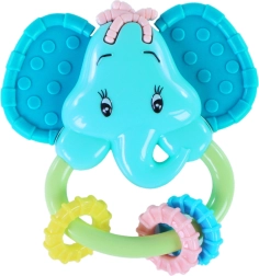 Κουδουνίστρα και οδοντόβουρτσα ελέφαντας για μωρά