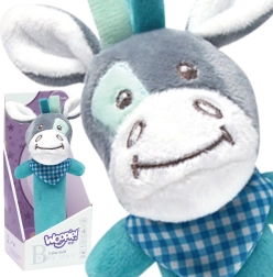 Woopie λούτρινο γαϊδουράκι παιχνίδι για βρέφη