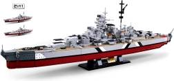 Sluban ModelBricks θωρηκτό BISMARCK 2-σε-1 κατασκευή 1:350