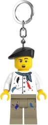 LEGO φωτιζόμενο μπρελόκ – μινιφιγούρα ζωγράφος με φως LED