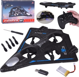 Ελαφρύ RC drone με εφέ LED και ακροβατικά 360°