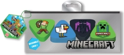 σετ γόμες Minecraft, 4 τεμ.
