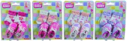 Simba παπουτσάκια και κάλτσες για κούκλα New Born Baby 38–43 cm - 1 τεμάχιο