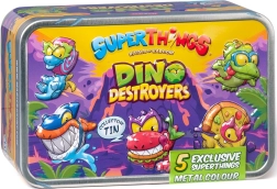 SuperThings Dino Destroyers αποκλειστικό σετ ασημένιο κουτί