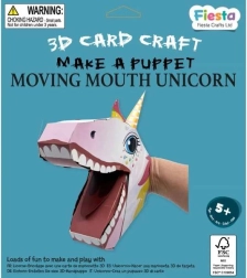 Δημιουργική 3D μαριονέτα μονόκερου FIESTA CRAFTS