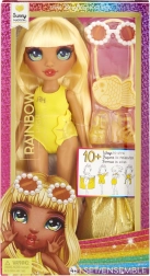 Μοντέρνα κούκλα Rainbow High Swim Style Sunny Yellow