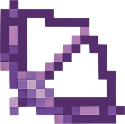 Πλαστικό τόξο και βέλος Minecraft