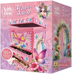 Διακοσμητική κοσμηματοθήκη Flower Fairy Bellisa – δημιουργικό σετ μωσαϊκού για παιδιά