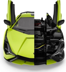 Lamborghini Sian πράσινο μοντέλο 1:18 από Rastar - τηλεκατευθυνόμενο αυτοκίνητο με body kit