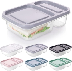 Χωρισμένο lunchbox με καπάκι 750 ml
