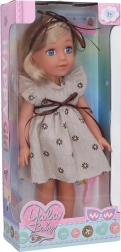 Κούκλα με φιόγκο 35 cm