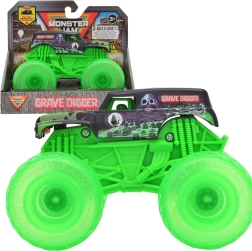 Αυτοκινητάκι Monster Jam με φωτιζόμενους τροχούς 1:43 GRAVE DIGGER