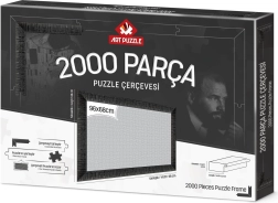 Κορνίζα για παζλ 96x68 cm μαύρη