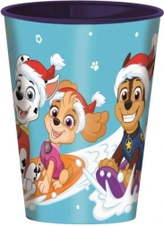 Πλαστικό κύπελλο Paw Patrol χριστουγεννιάτικο 260 ml