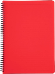 Σπιράλ μπλοκ A4 Classic κόκκινο