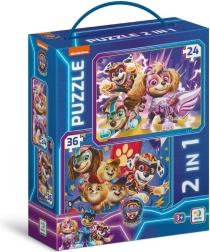 Παιδικό παζλ Paw Patrol (Tlapková patrola) Οι πατούσες σώζουν τον κόσμο 2σε1