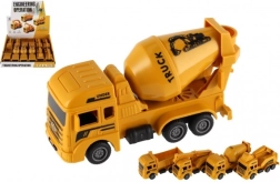 Κατασκευαστικό πλαστικό αυτοκίνητο 12 cm με λειτουργία οπισθοέλξης