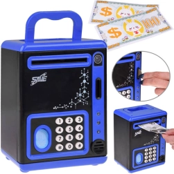 Ηλεκτρονικός παιδικός κουμπαράς–χρηματοκιβώτιο με κωδικό και σαρωτή αποτυπώματος