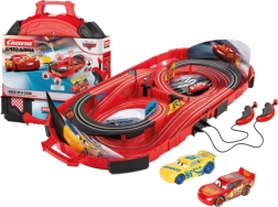 Πίστα αυτοκινήτων Carrera Speed Arena Disney Cars 2,77 m σε φορητή βαλιτσούλα