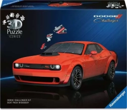 3D παζλ Ravensburger Iconics: Dodge Challenger R/T Scat Pack Widebody – 108 κομμάτια