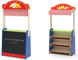 Viga toys θέατρο και μαγαζάκι 2σε1