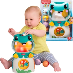 Fisher-Price διαδραστικός φωτιζόμενος μουσικός βατραχάκος με μπαλάκια