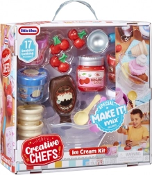 Σετ παγωτού LITTLE TIKES Creative Chefs με 17 αξεσουάρ
