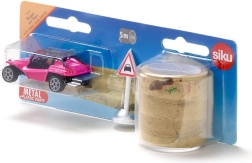 Siku buggy με ταινία – ροζ μοντέλο παραλίας για δημιουργικό παιχνίδι